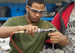 Macomb Community College is building talent for the mobility workforce with a variety of degrees and certificates.
