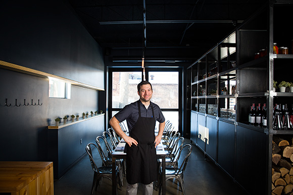 Chef Andy Hollyday at his Selden Standard-Detroit