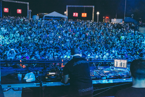 Carl Cox on the Main Stage, 2014