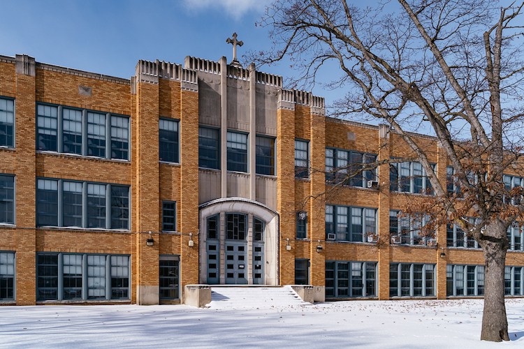 Immaculata High School, closed in 1984, will be renovated to house the new high school in Fall 2020