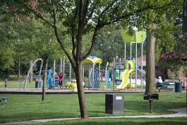 A playground in Sterling Heights' Dodge Park