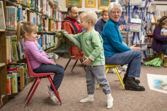 Storytime at the North Muskegon Branch Library.