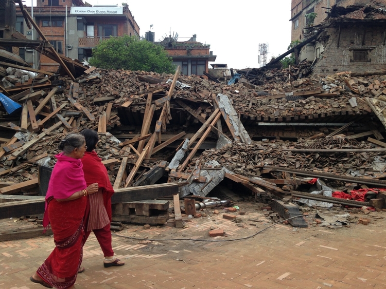 Common damage around Nepal from the 2015 earthquake