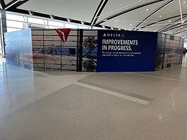 SwiftWalll used in Delta Airlines airport project.
