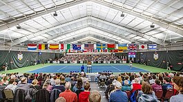 The Dow Tennis Classic is held at the Greater Midland Tennis Center.