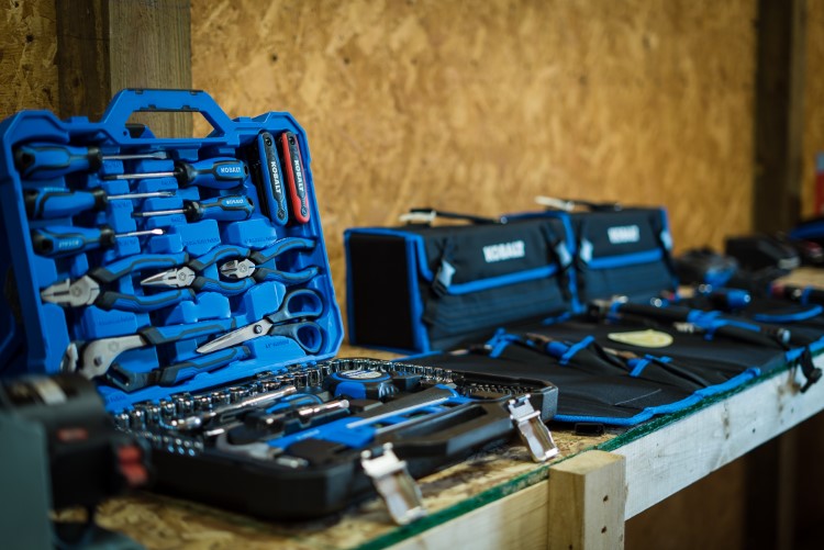 Tools and equipment are available for rental, free of charge.