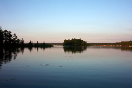 A view of Fife Lake. 
