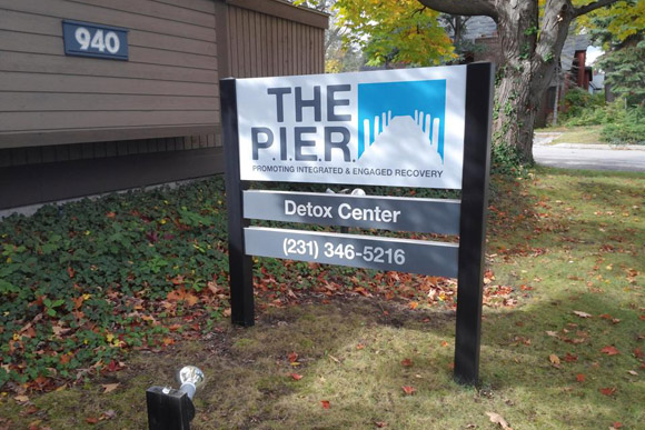 The P.I.E.R. detox center in Traverse City.