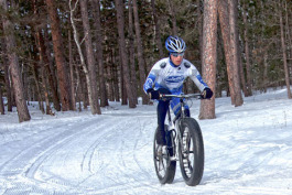 Fat tire or snow biking is more popular than ever up north.