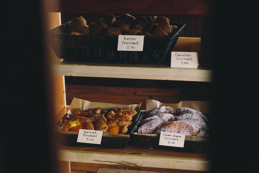 A sample of what is offered from the bakery. 