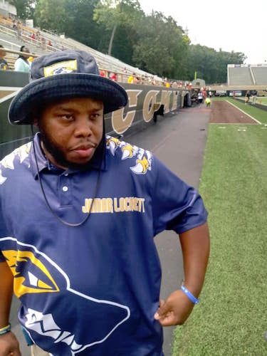 Coach Jug (Jamar Lockett), one of the founding parents, has seen the organization grow from serving 35 youth its first year to serving 75 its third year.
