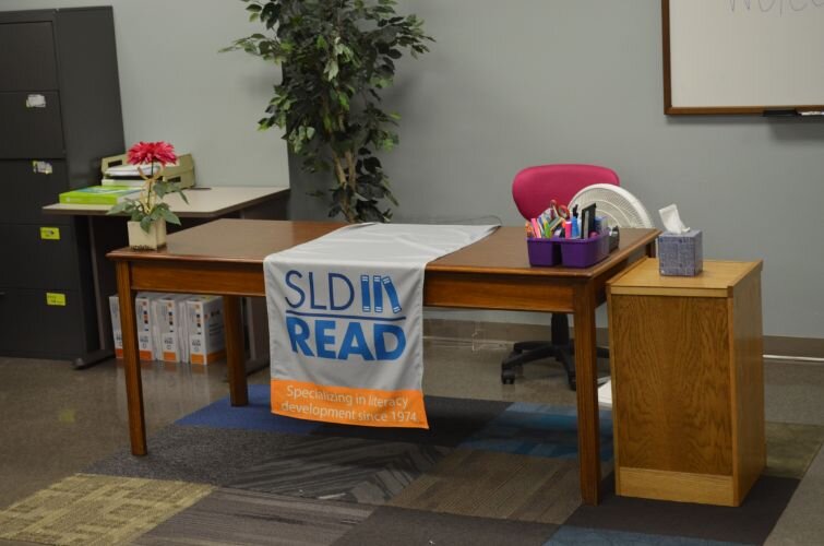 Even during the holidays, students get tutoring at SLD.