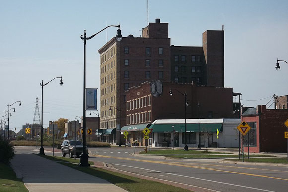 Main St. downtown Benton Harbor