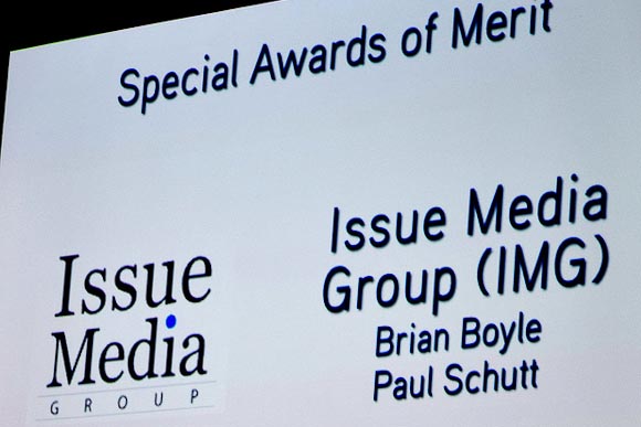 Issue media Group received special award