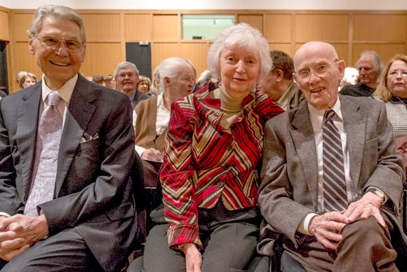 John and Rosemary Brown and Kirk Newman