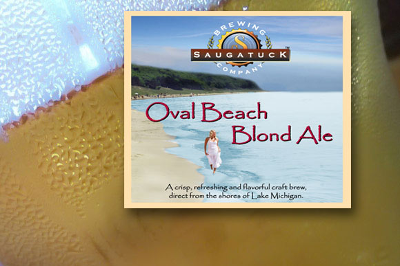 Saugatuck Brewing's Oval Beach Blond Ale