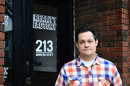 Daniel Kastner, owner of The Reality Factory, 1977 Mopeds and Indigan