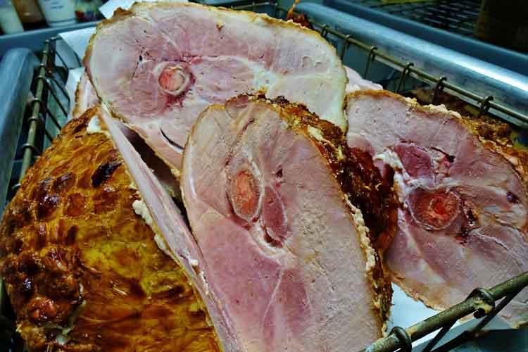 Ham from the Galesburg Meat Co.