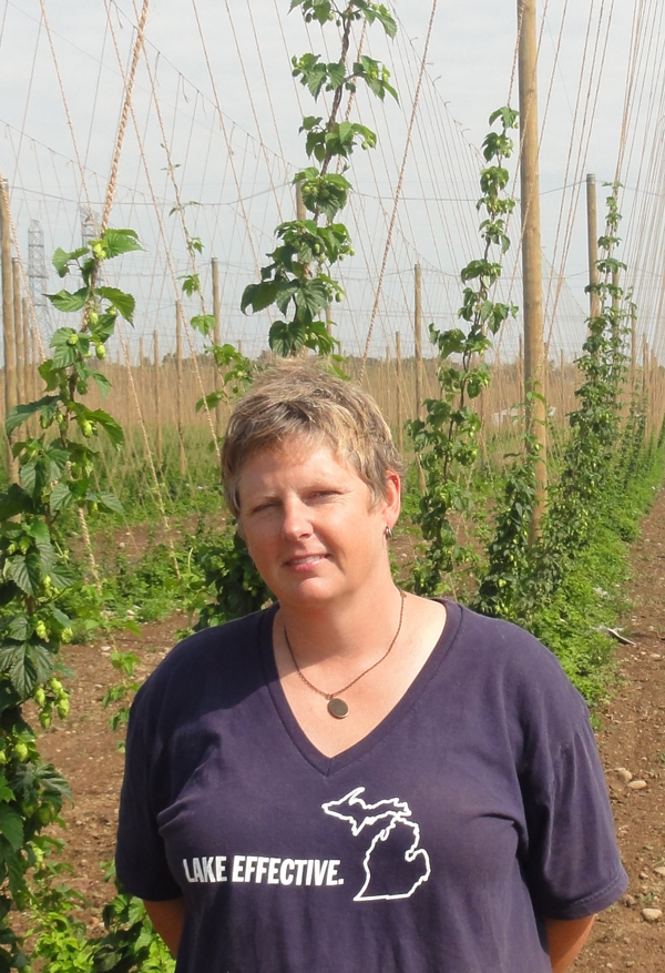 Bonnie Steinman, co-owner of Hop Head Farms