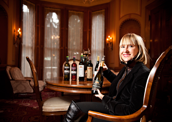 Christine Skandis, founder of Skandis Fine Wines