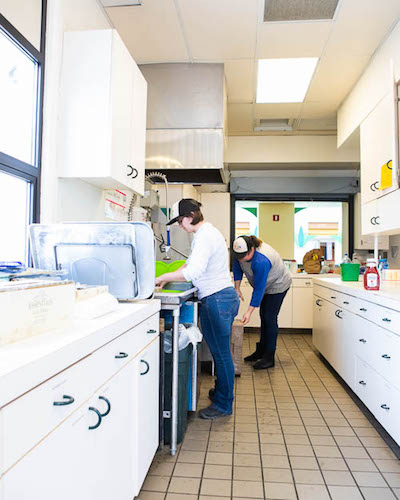 The church's commercial kitchen helps small food businesses grow.