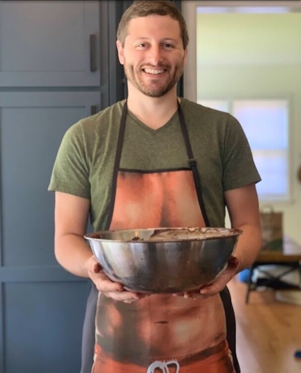 Connor Tierney, 30, makes ethical vegan chocolate in his Winchell neighborhood kitchen.
