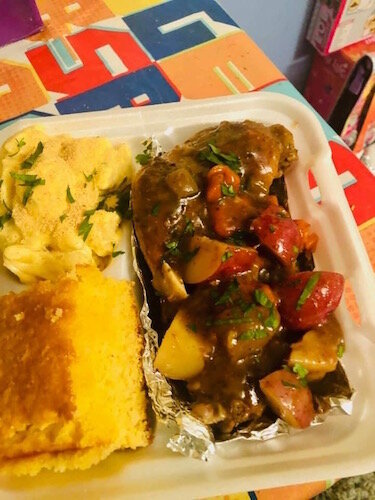 Here is an image of a dish from the Soul Food menu that will be available at the soon-to-open Creole ‘n’ Soul restaurant at 702 Douglas Ave. in Kalamazoo.