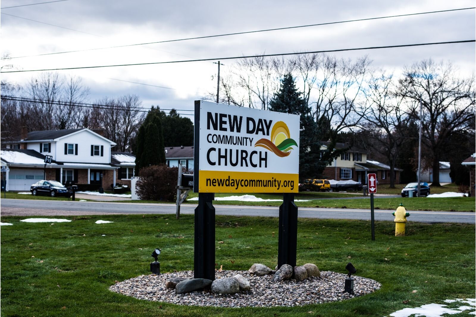 New Day Community Church’s back 15 acres is surrounded by several neighborhoods consisting of over 500 homes.