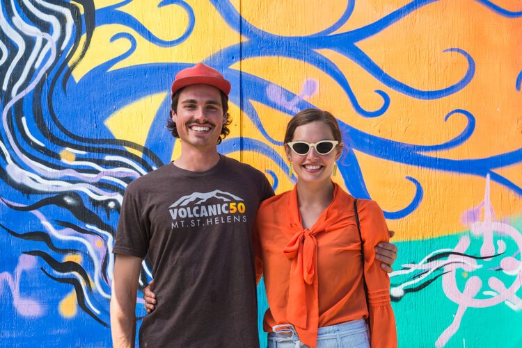 Erik Vasilauskas and Anna Lee Roeder have a passion for public art and are doing all they can to make sure Vine is full of it.