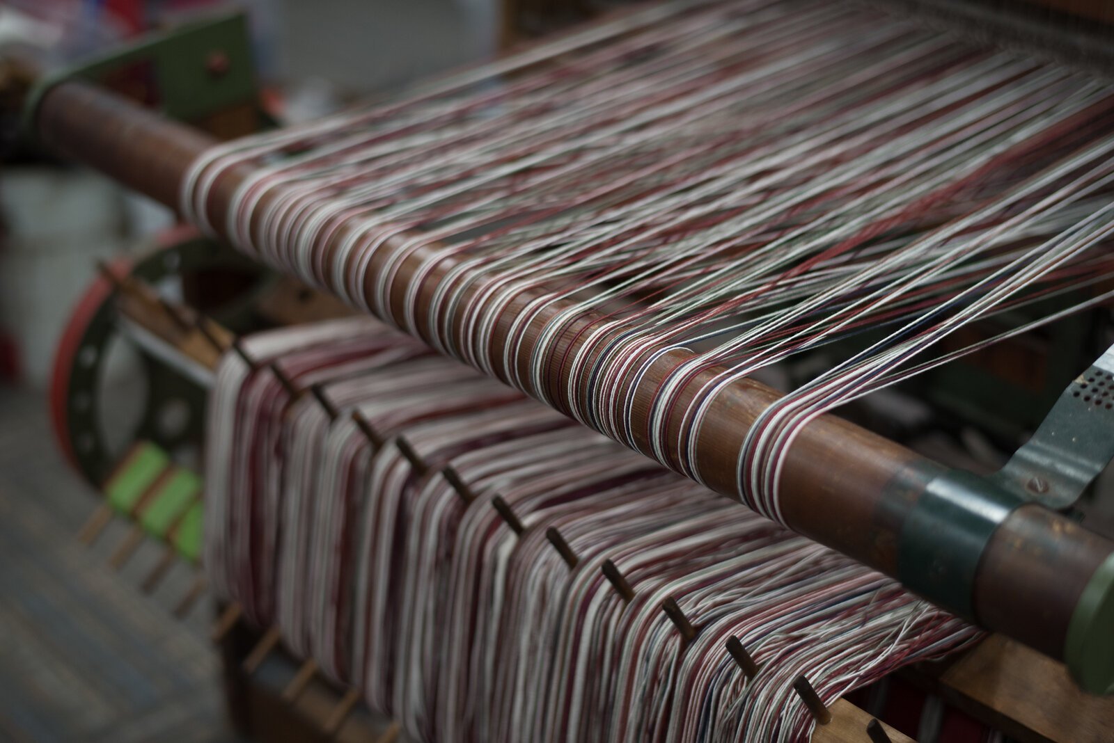 A loom in the woolery