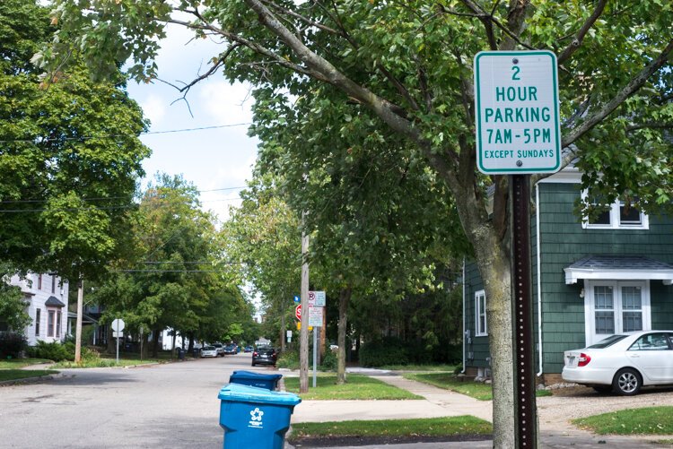  The city is hoping to have new parking signage up by winter, says Christina Anderson, Kalamazoo City Planner.