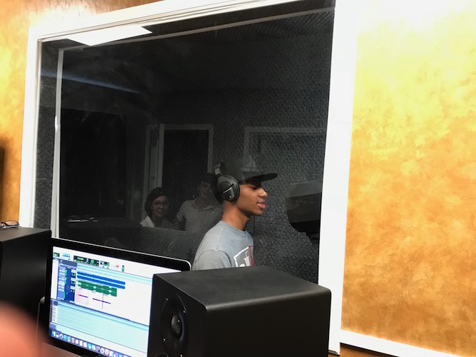 UrbanZone has its own recording studio for music and spoken word poetry. A six-week recording engineering class will be offered this summer.