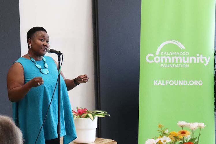 Dr. Grace Lubwama is nearly 100 days in as the new CEO and President of the Kalamazoo Community Founation.