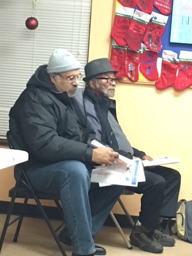  A dozen people gathered to hear about the loans, grants and support available to Eastside residents in December.