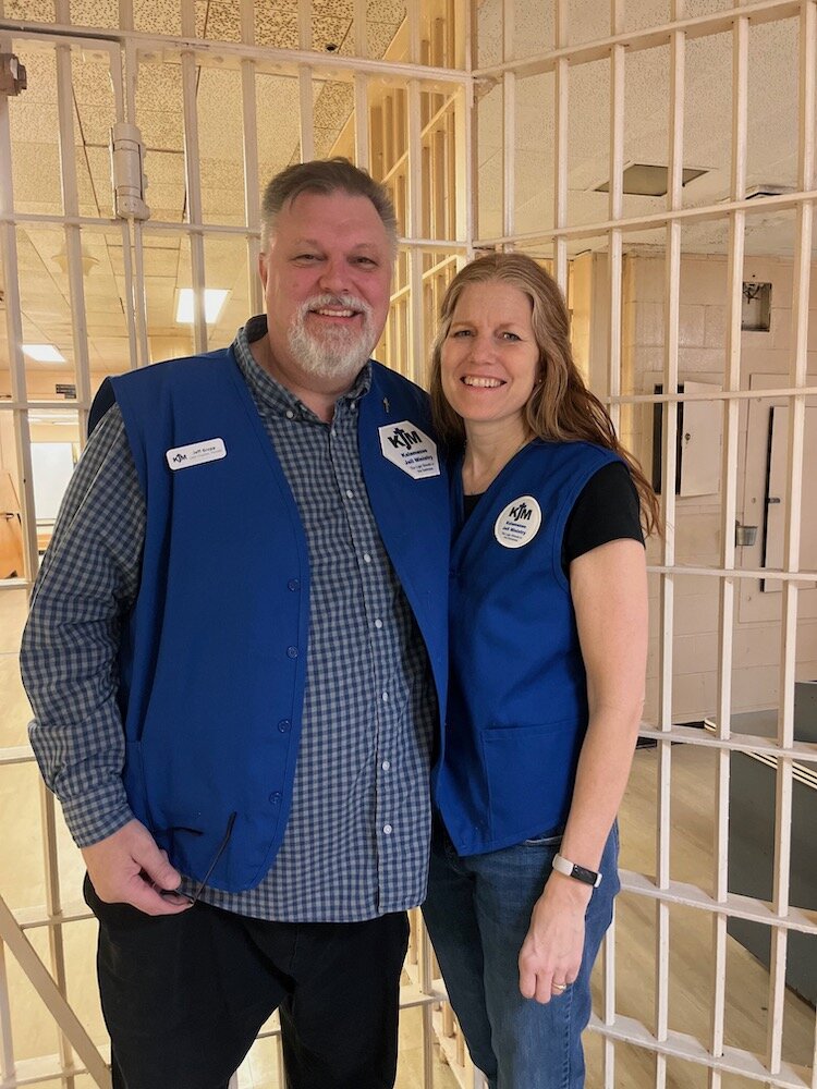 Jeff and Amy Grupp, co-founders of the Kalamazoo Jail Ministry