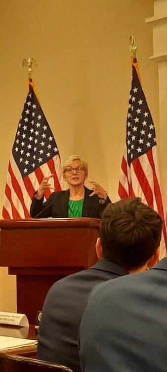 Meeting with former Michigan Governor Jennifer Granholm, now Secretary of the U.S. Department of Energy