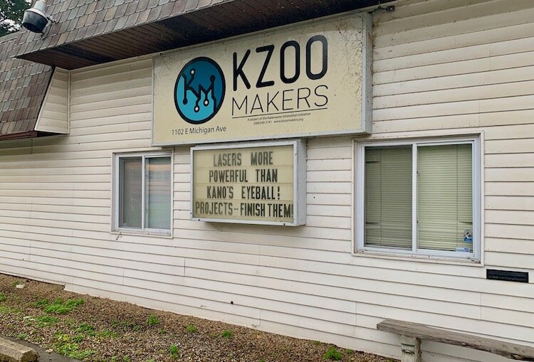 Kzoo Makers, at 1102 E. Michigan Ave., is intended to support people making the things they want to make or creating the things they want to create.