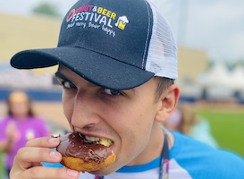 On the Ground Battle Creek beer and donuts