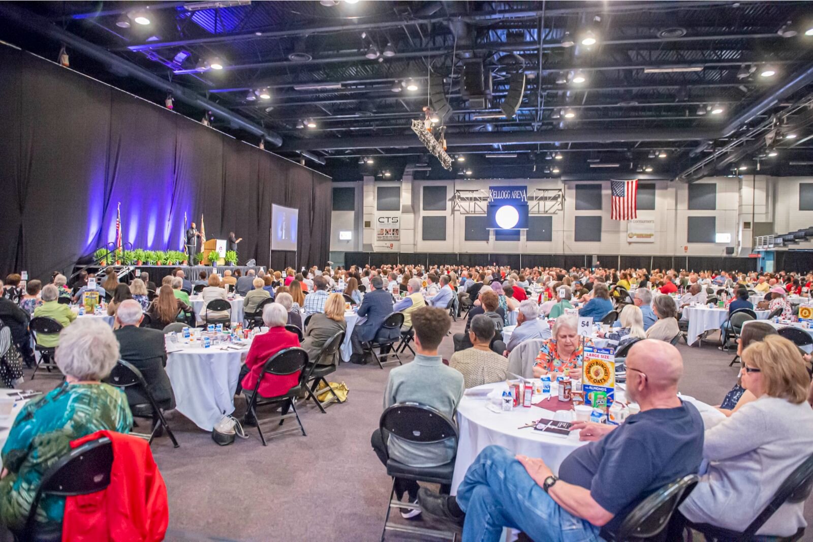 Kellogg Arena hosted the Community Prayer Breakfast again this year. 