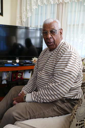 Melvin Evans has lived in his Washington Heights home since 1959 and has seen many changes in the neighborhood.