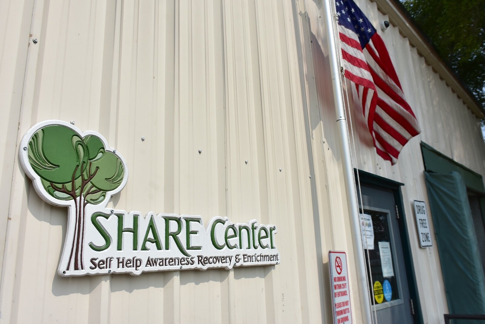 The SHARE Center, near downtown Battle Creek, offers services that help people overcome crises by meeting basic needs, removing barriers, and stabilizing income and housing.