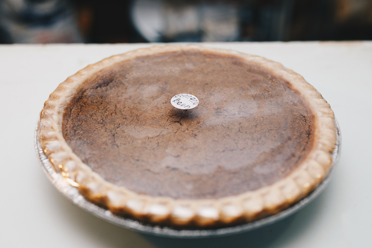 Bean Pie, a Muslim staple, is made from pureed navy beans, custard and spices.
