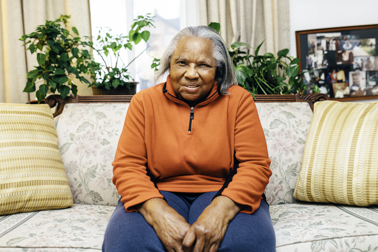 Magnolia Bodley, a longtime volunteer, has lived in her Eastside home almost 50 years.