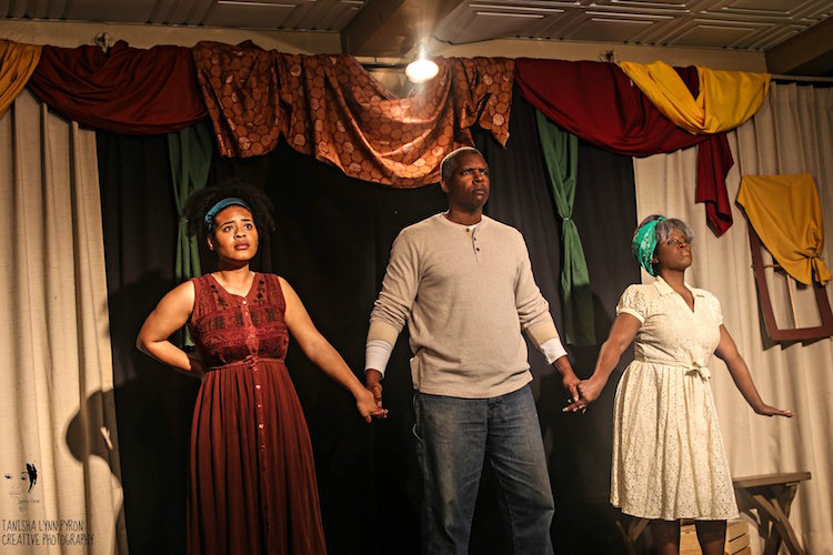 Rich Soil, a 2018 production, written by co-founding member and playwright in residence Micealaya Mickey Moses Directed by Brian Wiegand Photography by co-founding member Tanisha L Pyron