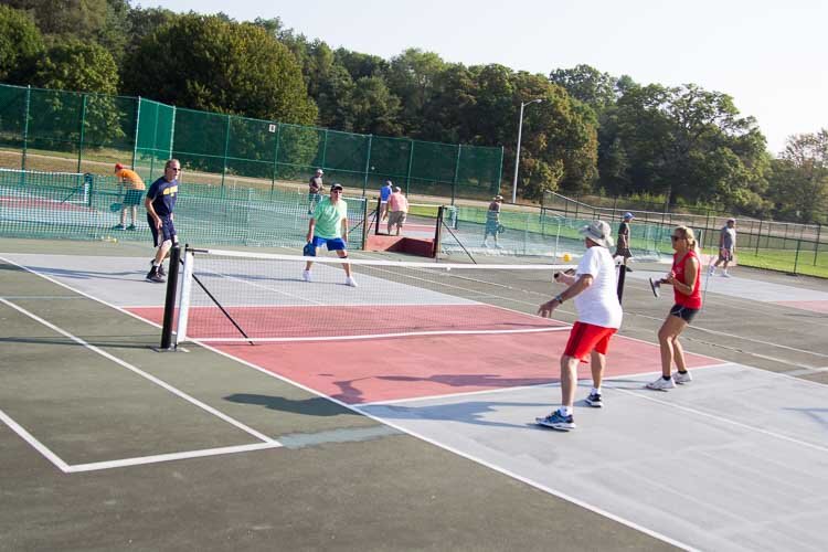 Pickleball has been played in Battle Creek for about 10 years.