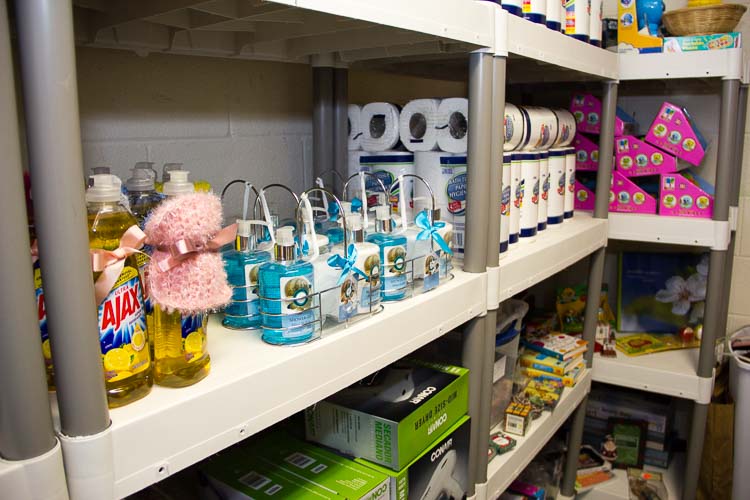 Goods that a family might not otherwise be able to afford can be found the "store" operated by the Woman's Co-op of Battle Creek.