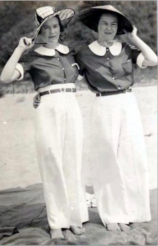 Blanche and Bernice Squier circa 1930