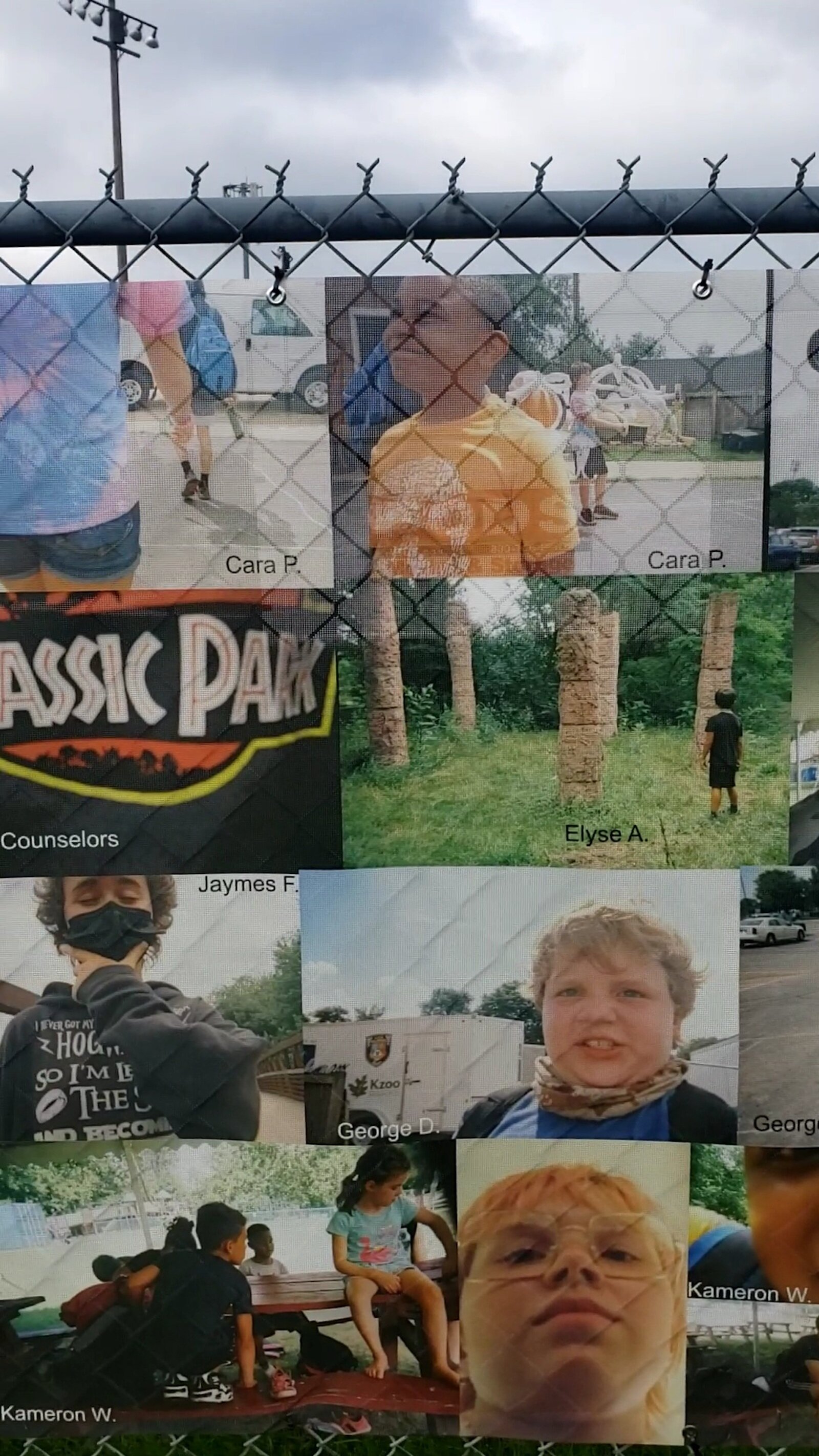 Pictures are exhibitied in five Kalamazoo City Parks.