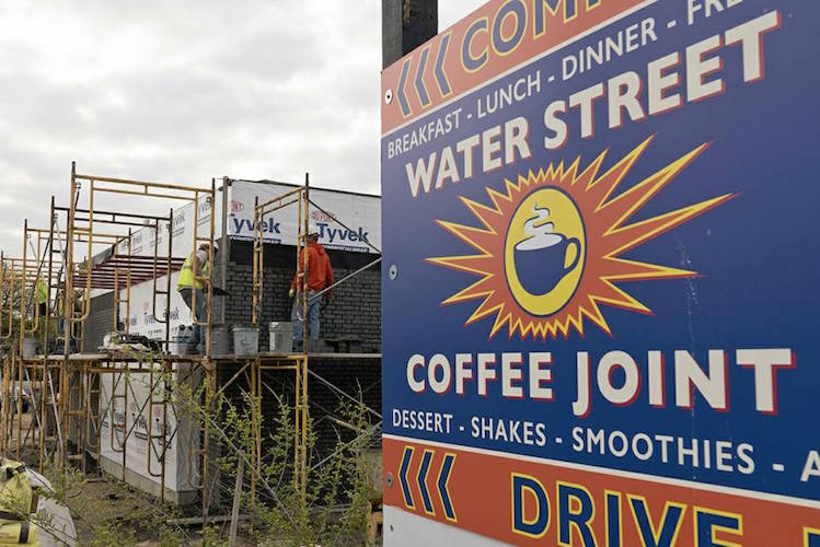 A sign of things to come for Water Street Coffee Joint