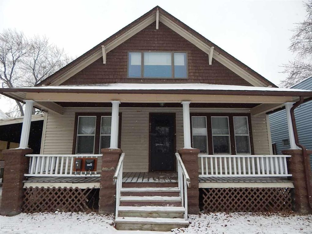 This home currently features two flats, but could be returned to a single family home